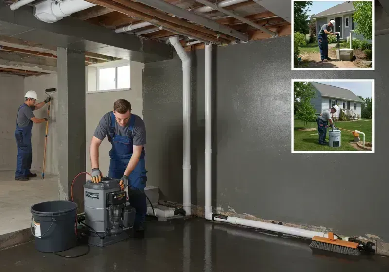 Basement Waterproofing and Flood Prevention process in Kincaid, IL